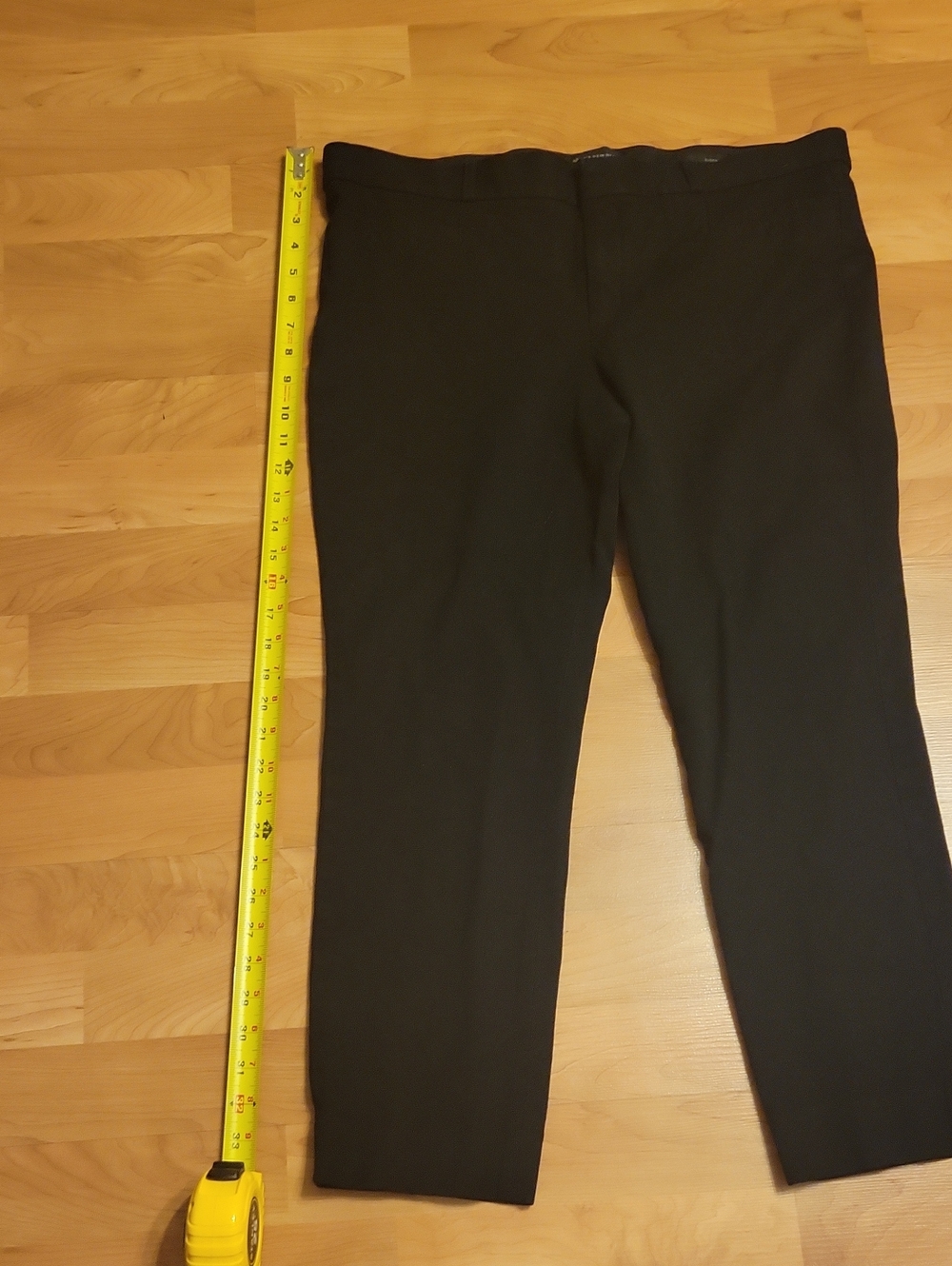 Banana Republic Black Pants - Tailored Straight Leg Sz 14 - Picture 2 of 6